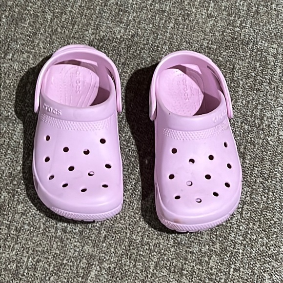 CROCS Other - Crocs girls pink shoes
